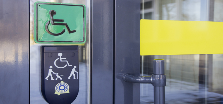 automatic handicap door opener in Newark