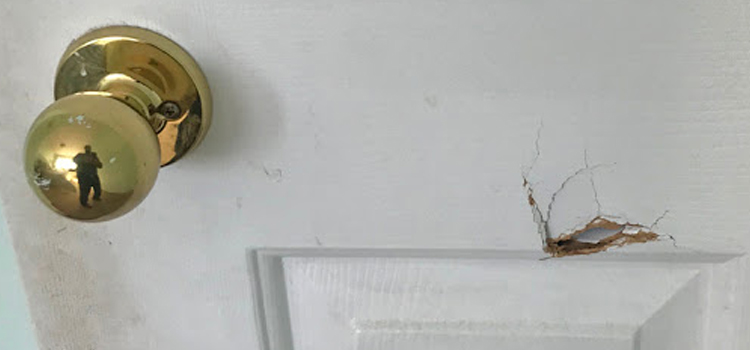 interior door hole repair Newark